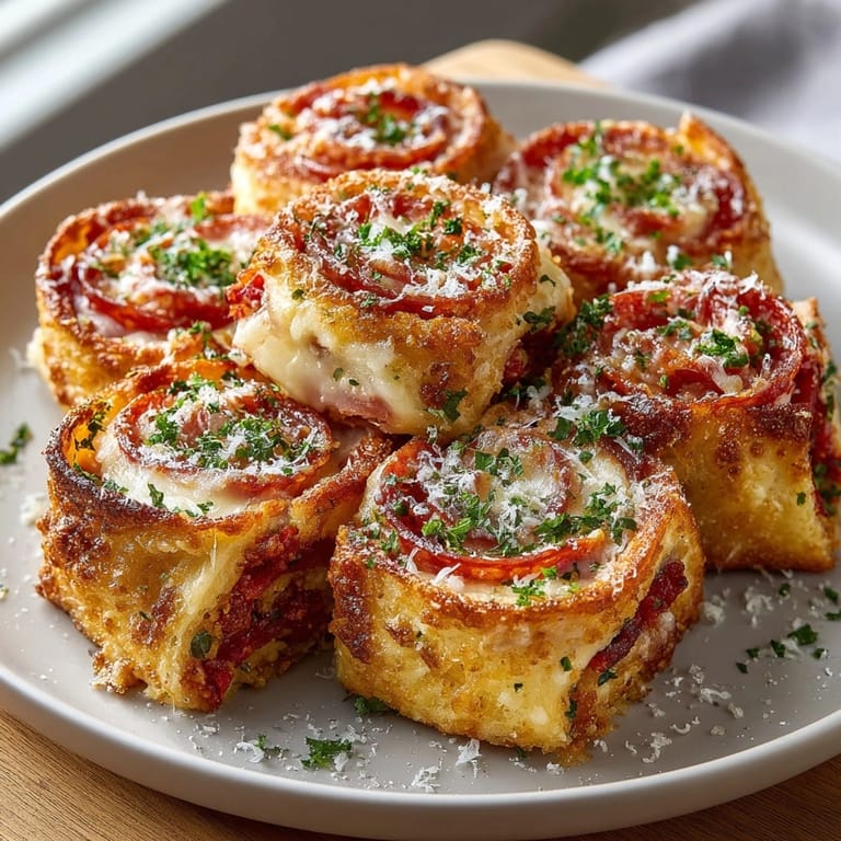 Homemade Air Fryer Pizza Roll Ups: a quick, kid-friendly appetizer, golden and delicious.