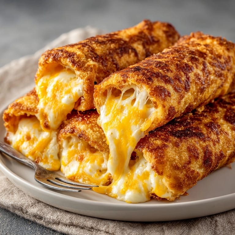Warm TikTok Grilled Cheese Roll Ups recipe: Crispy bread hugs gooey cheddar for easy comfort.