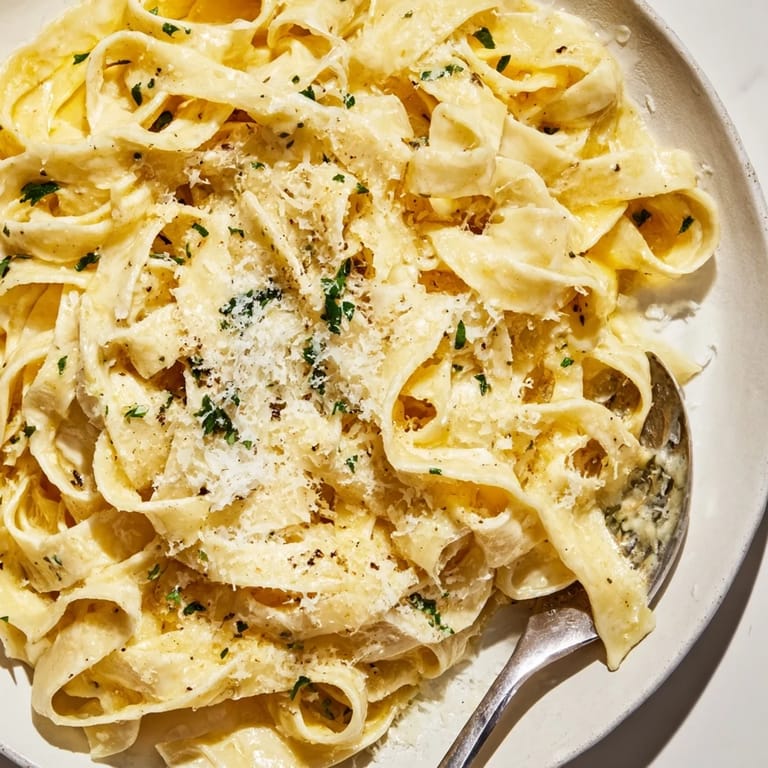 Delicious Garlic Browned Butter Noodle Bowls featuring tender noodles and fragrant garlic aroma.
