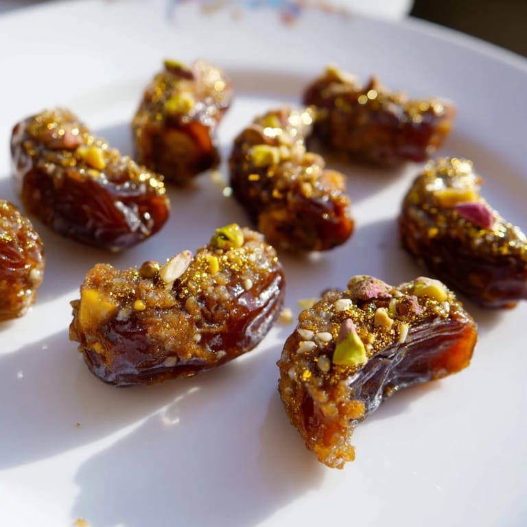 Sweet Lunar and Star Date Platter, a close-up revealing crescent moon and star date shapes ready to serve.