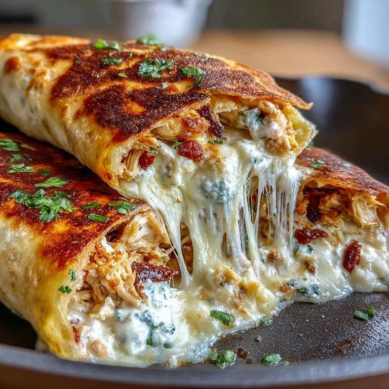 Served on a rustic plate with a side salad, these wraps make a delicious low-carb lunch for four.