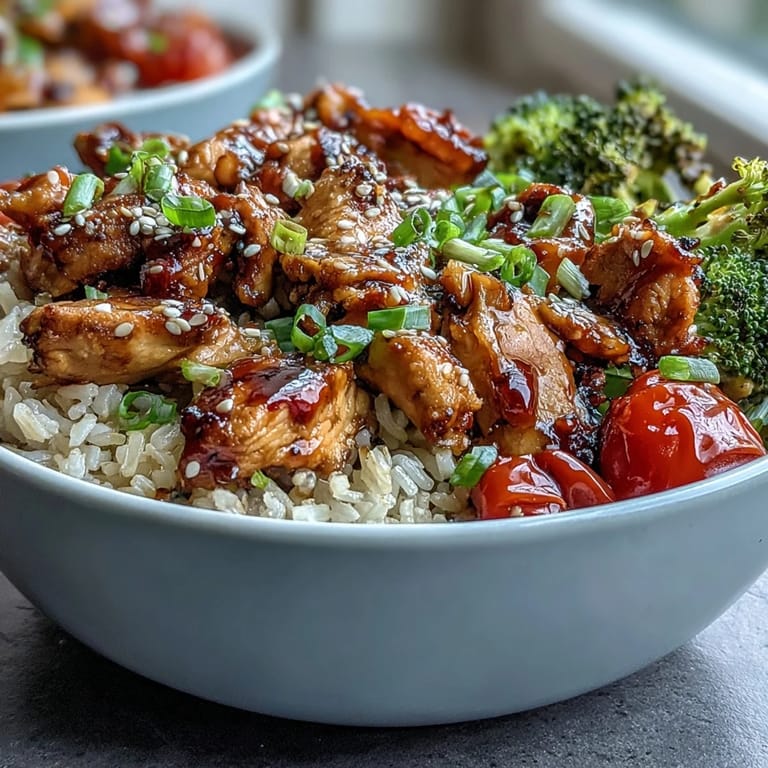 Savory Low Calorie High Protein Meal Prep bowls drizzled with a light, flavorful sauce.