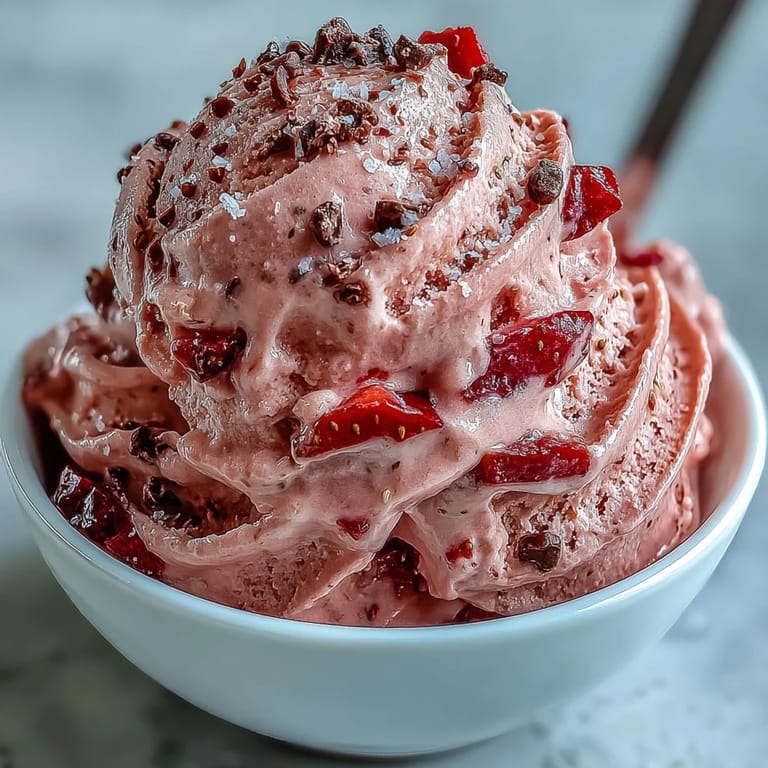 Refreshing high protein low calorie ice cream made from frozen mango and almond milk, perfect for a healthy post-workout dessert.