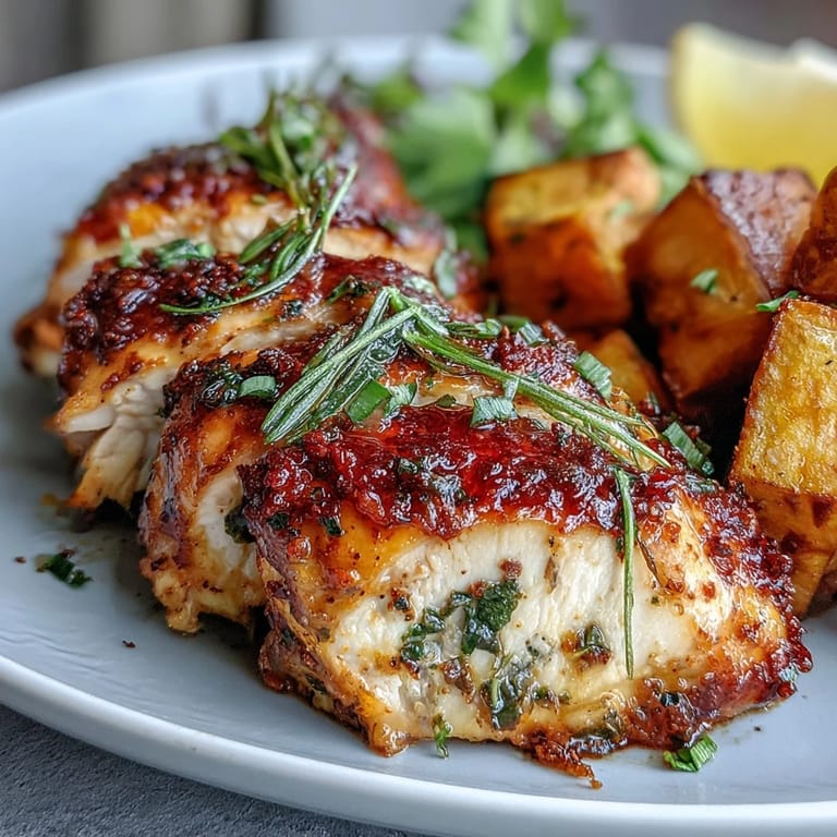 Colorful roasted chicken and sweet potato cubes paired with crisp mixed greens for balanced meal prep.