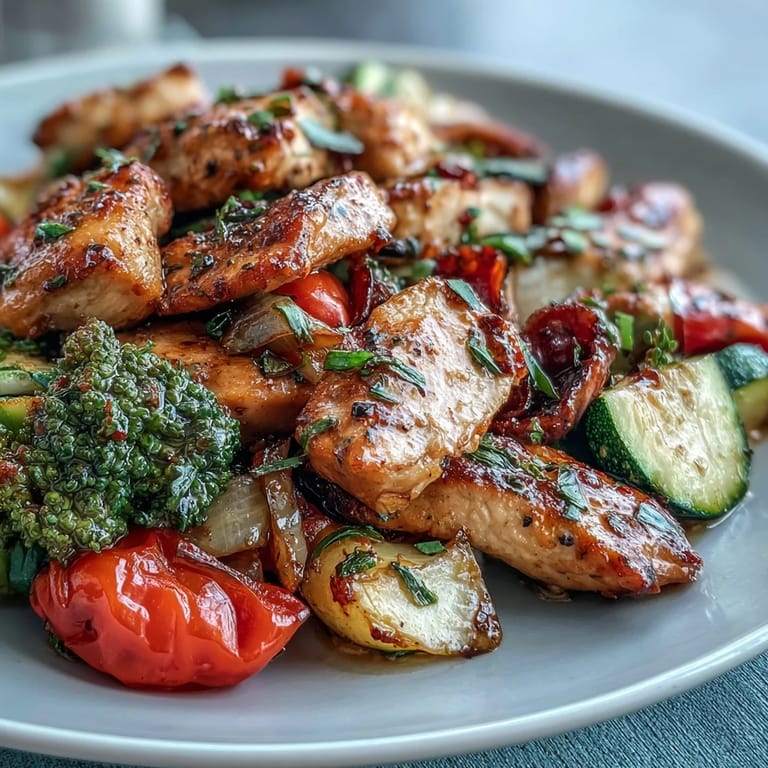 High-protein chicken breast and fresh vegetables served in a vibrant, nutrient-packed meal perfect for healthy eating.