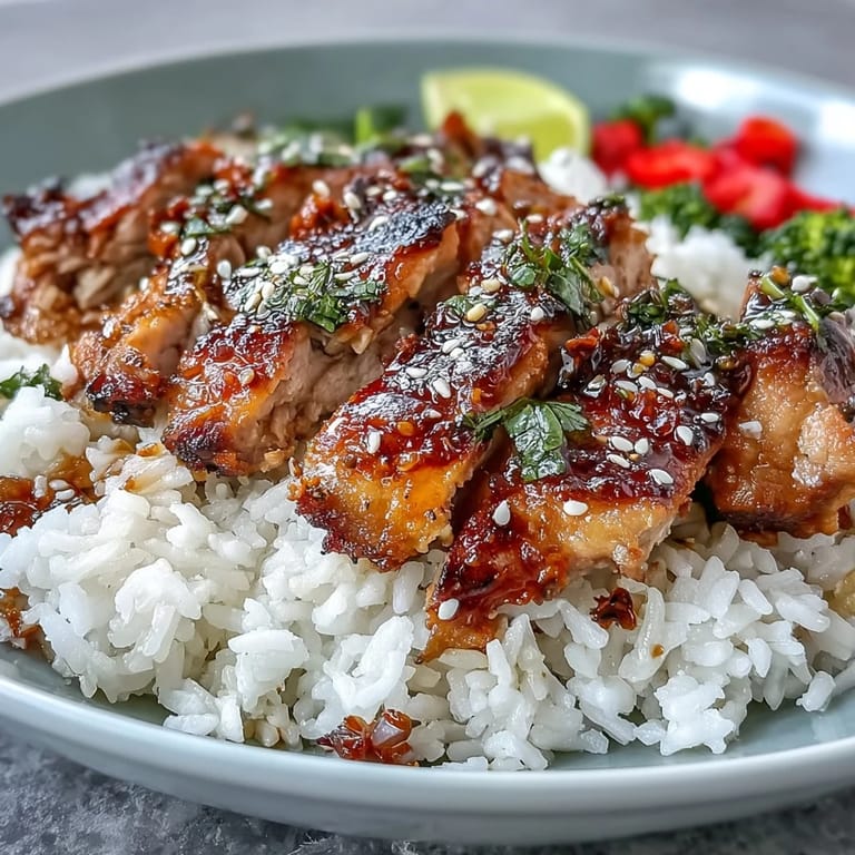 Easy meal prep chicken rice bowls with savory soy-marinated chicken, vibrant vegetables, and fluffy grains.