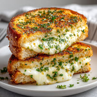 A white plate with two grilled cheese sandwiches.