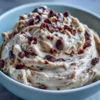 Creamy Greek yogurt cookie dough with chocolate chips, a healthy no-bake dessert ready in minutes.  