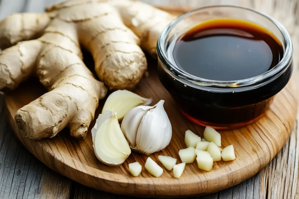 Ingredients for Honey Chicken Sauce