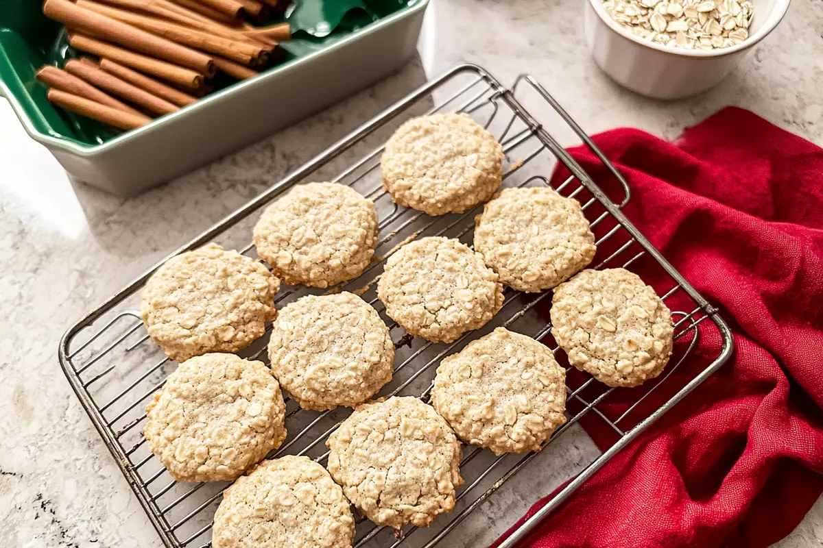 cinnamon oatmeal cookies