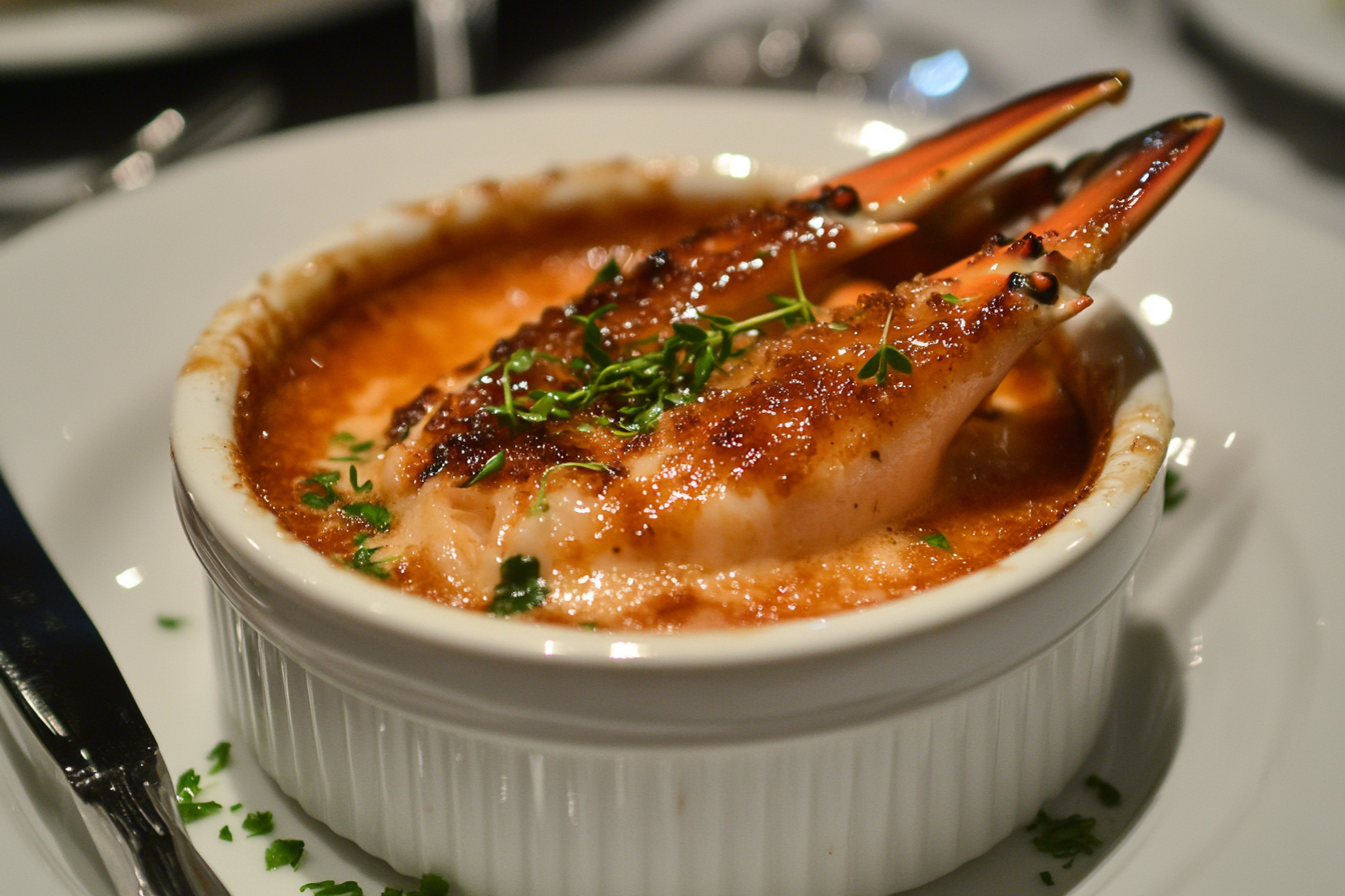 Crab Brulee Recipe