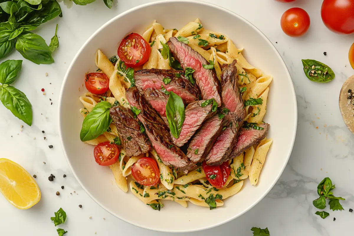 do steak and pasta go together