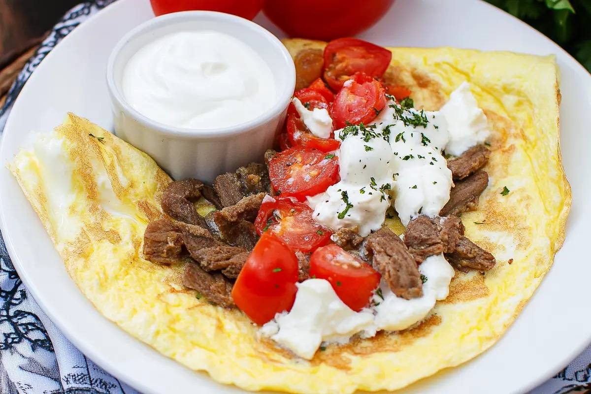 What is in a Gyro Omelette