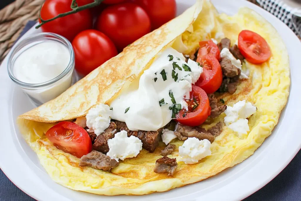 Cooking Your Gyro Omelette to Perfection
