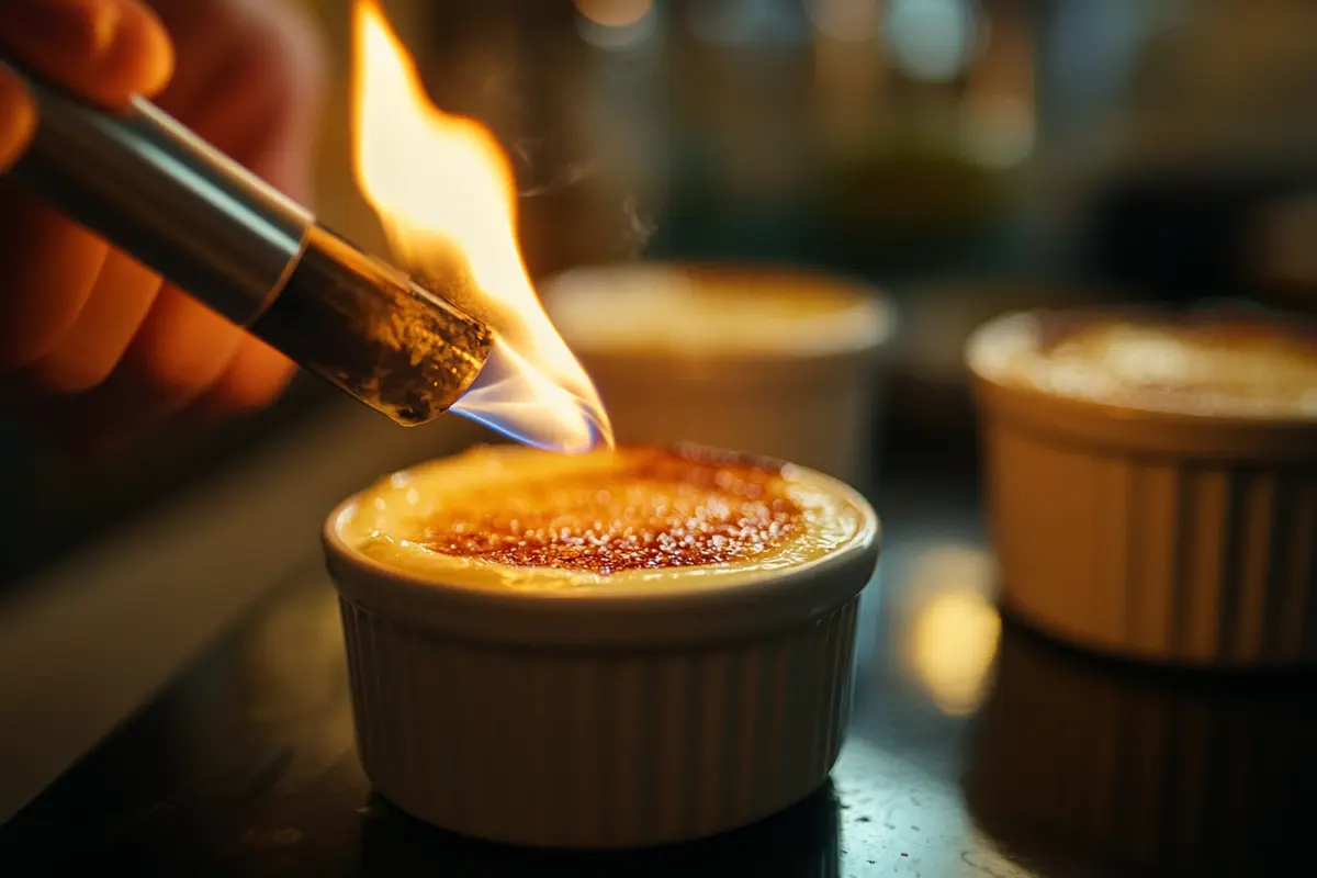 What is the secret to crème brûlée