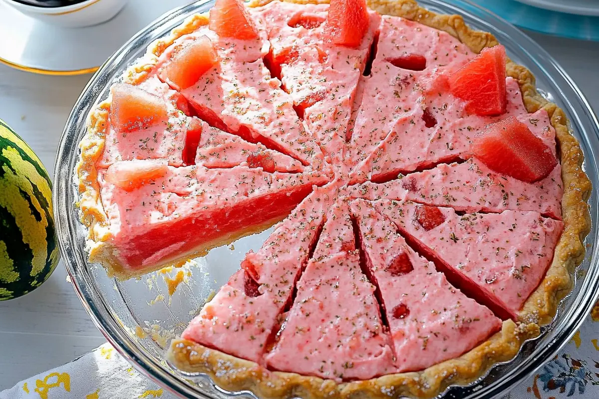 Watermelon pie