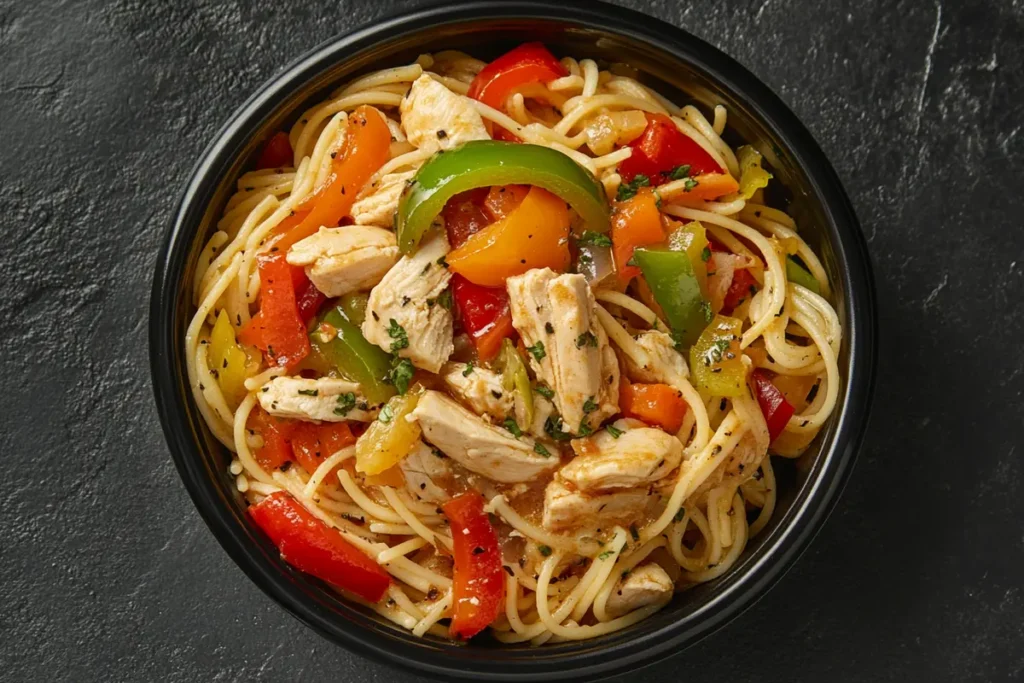 Creamy Chicken Murphy Pasta with a rich, smooth sauce.