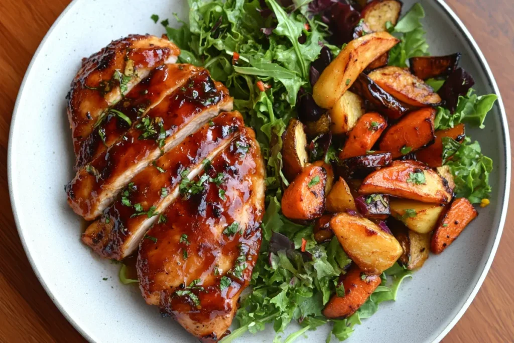 apple and honey-glazed chicken tenders recipe