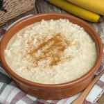 Arroz con Leche, creamy rice pudding dessert.