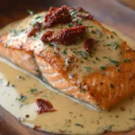 marry me salmon recipe presentation