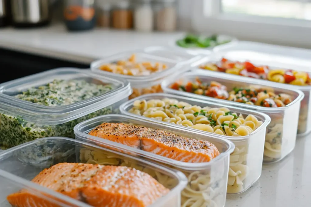 marry me salmon meal prep