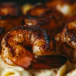 Blackened Shrimp Alfredo Pasta Bowl