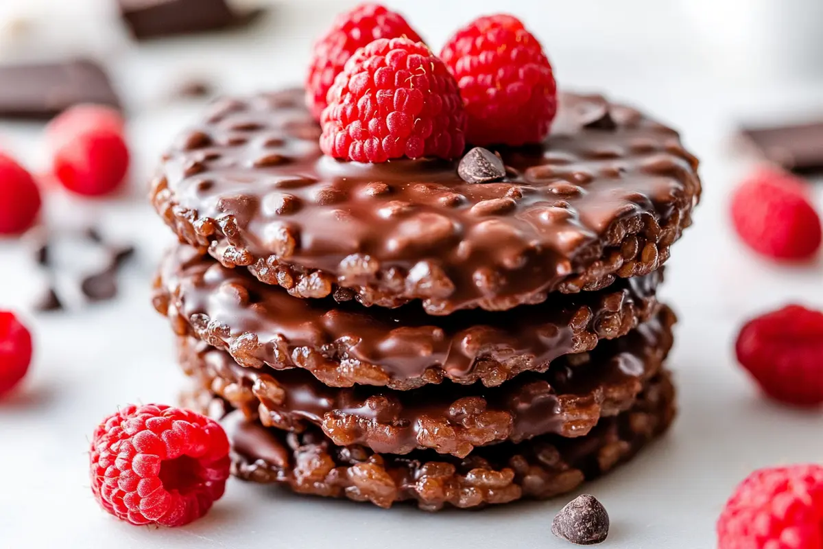 chocolate rice cakes