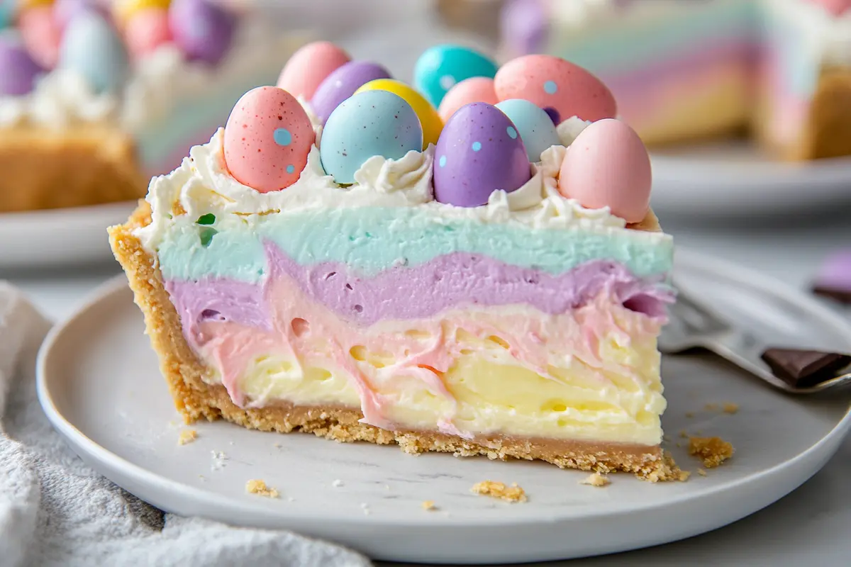 slices of Easter Swirl Pie