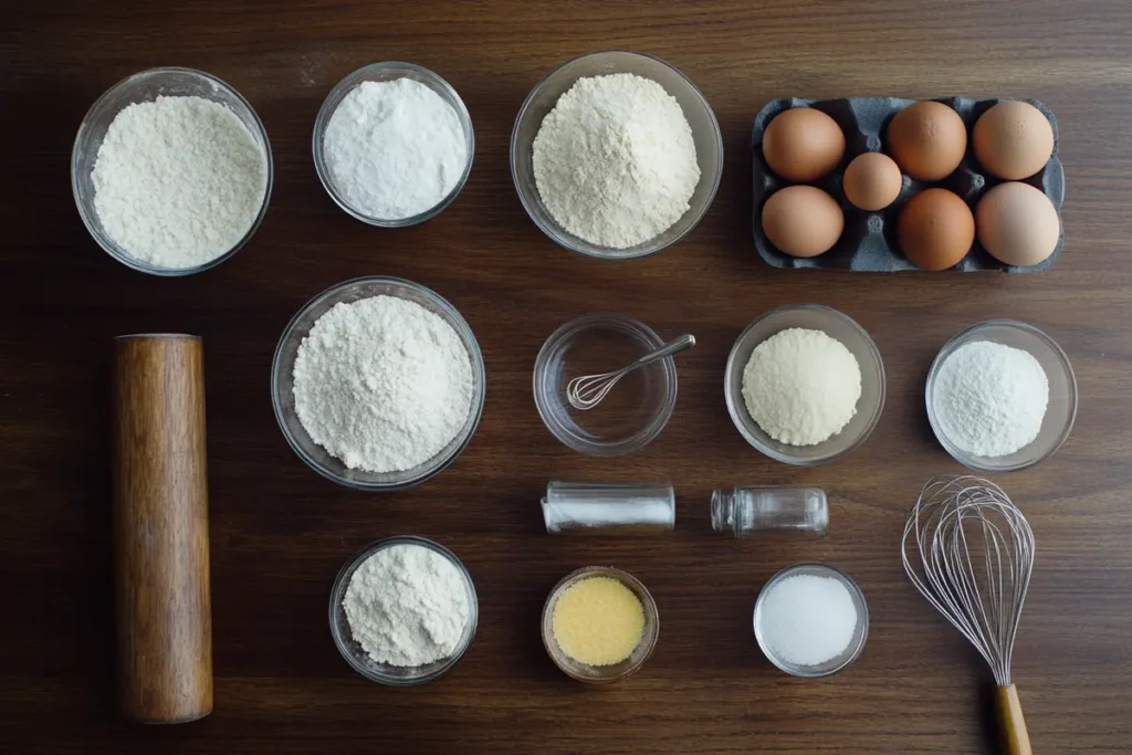 Easter Cake Roll Ingredients