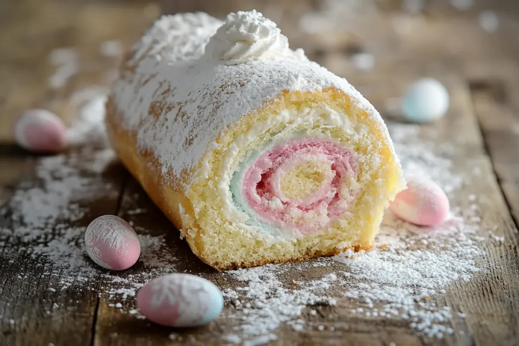 Easter Cake Roll