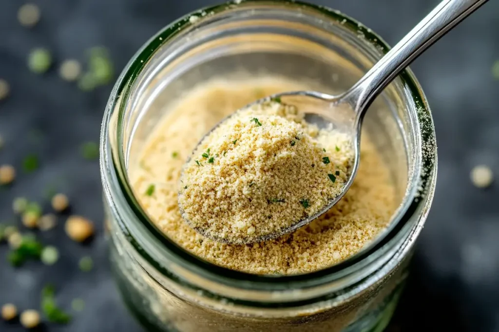 Jar of garlic butter seasoning