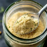 Jar of garlic butter seasoning