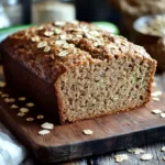 Oatmeal zucchini bread